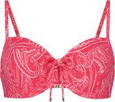 Inner Sun beugel bikinitop Rood, Wit maat 75F (75F)