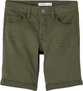 Name it bermuda jongens - groen - NKMsofus - maat 158