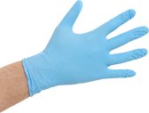 CMT soft nitril handschoenen poedervrij S blauw