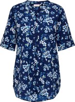 Only Carmakoma Carshalina Tuniek Blauw Maat 54