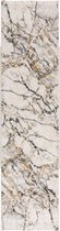 Magic Floor - Tapijt - Vloerkleed - PERA 0408A - Grijs - Polyester - (300x80cm)