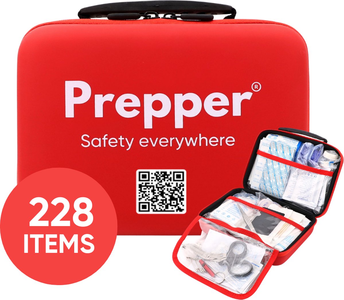 Prepper kit - Verbanddoos met 228 Items