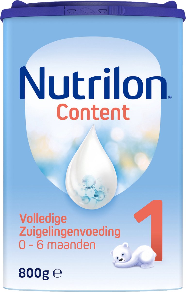 Nutrilon Content 1 - Flesvoeding Vanaf De Geboorte - 800g | bol.com