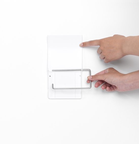 Brabantia ReNew porte-rouleau papier toilette - White