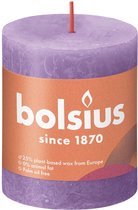 Bolsius Rustiek stompkaars 80/68 - Vibrant Violet