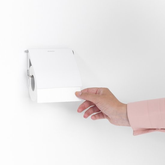 Brabantia ReNew porte-rouleau papier toilette - White