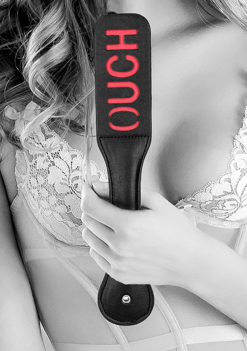 Goedkoopste Bonded Leather Paddle Ouch