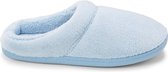 Home by TEMPUR® Windsock Slip-On Pantoffels Dames - Lichtblauw - Maat 37-38 - Anti slip sloffen voor binnen en buiten