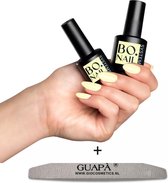GUAPÀ® Gellak Geel | Pink Gellak | Gel Nagellak | Gel Polish | Professionele Salon Kwaliteit | Yellow Gel Polish 7 ml #068 Cheesecake
