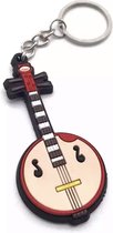 Akyol - Klassieke gitaar sleutelhanger - Klassieke gitaar - Gitaar - Klassiek instrument - Instrument - Sleutelhanger - Snaar instrument - Cadeau - Gift