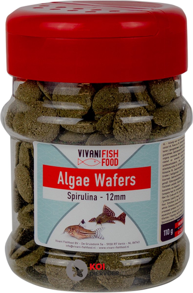 Vivani visvoer Algen Wafels 220 ml