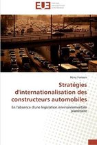 Stratégies d'internationalisation des constructeurs automobiles