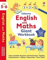 Usborne Workbooks- Usborne English and Maths Giant Workbook 5-6