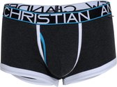 Andrew Christian Fly Boxer Charcoal - Maat L - Heren ondergoed - Mannen onderbroek