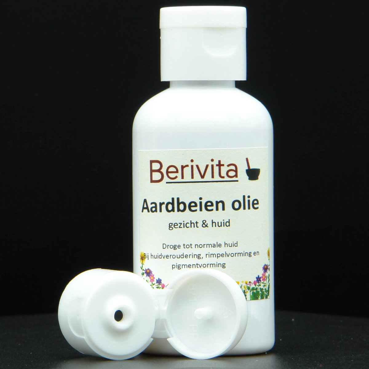 Goedkoopste Aardbei Olie Puur 50ml - Huidolie van zaden, pitten van Aardbeien, Aardbeienolie - Strawberry Oil