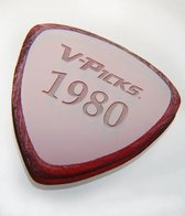 V-Picks 1980 Ruby Red plectrum 2.75 mm