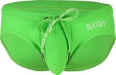 Sukrew Torrent Zwemslip Groen - Maat L - Heren Zwembroek - Speedo