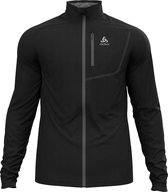 Odlo Midlayer Full Zip Fli Light ZWART - Maat M