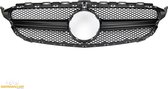 Grill Sport grille 360° past op Mercedes W205 pre-facelift zwart / zwart