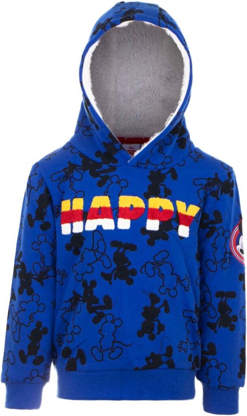 Mickey Mouse Sweater - Happy - Navy - 98