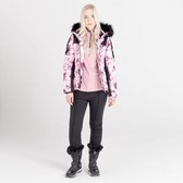 De Dare2B Prestige ski-jas - wintersportjas - dames - waterdicht - geÃ¯soleerd - Roze