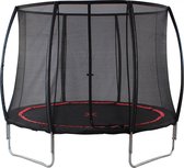 Oneiro’s Luxe Black Spider trampoline met veiligheidsnet, 305x30 – tuin – spelen – speelgoed – zomer