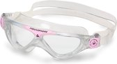 Aquasphere Vista Junior - Zwembril - Kinderen - Clear Lens - Transparant/Roze