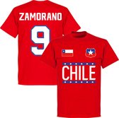 Chili Zamorano Team T-Shirt - Rood - Kinderen - 116