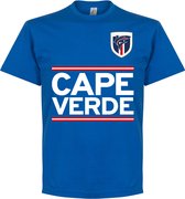 Kaapverdië Team T-Shirt - Blauw - XXL