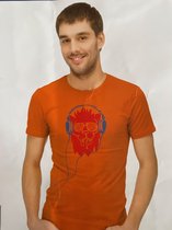 Oranje shirt - oranje t-shirt - oranje - koningsdag - WK shirt - WK voetbal - Maat M