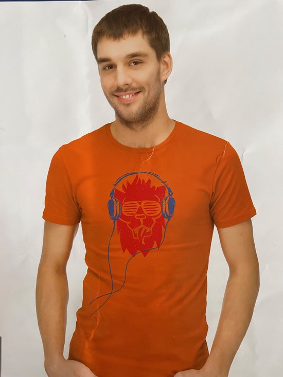 Oranje shirt - oranje t-shirt - oranje - koningsdag - WK shirt - WK voetbal