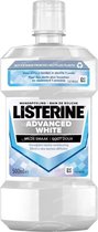 Listerine Mondspoeling Advanced White Mild - 6x500ml - Voordeelverpakking
