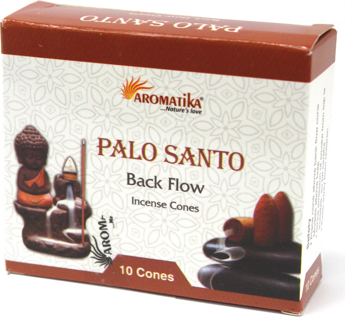 Aromatica Backflow Wierook Kegels - Palo Santo - 120 Kegels