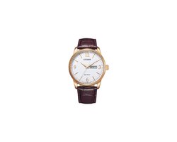 Citizen  BM8553-16AE Horloge - Leer - Bruin - Ø 41 mm