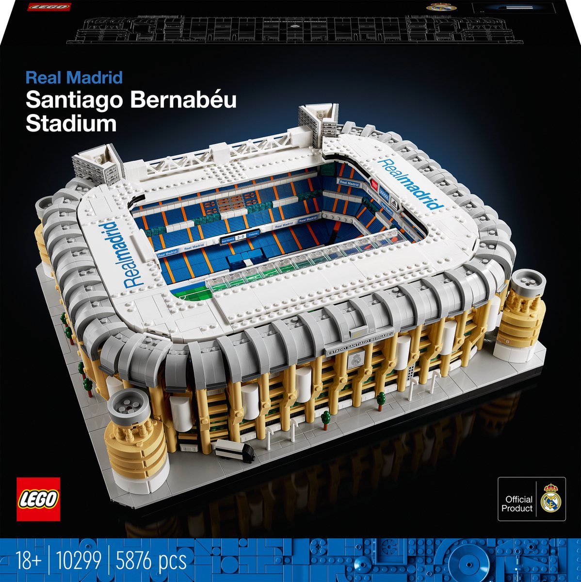 LEGO Real Madrid Stadion Santiago Bernabéu - 10299 | bol.com