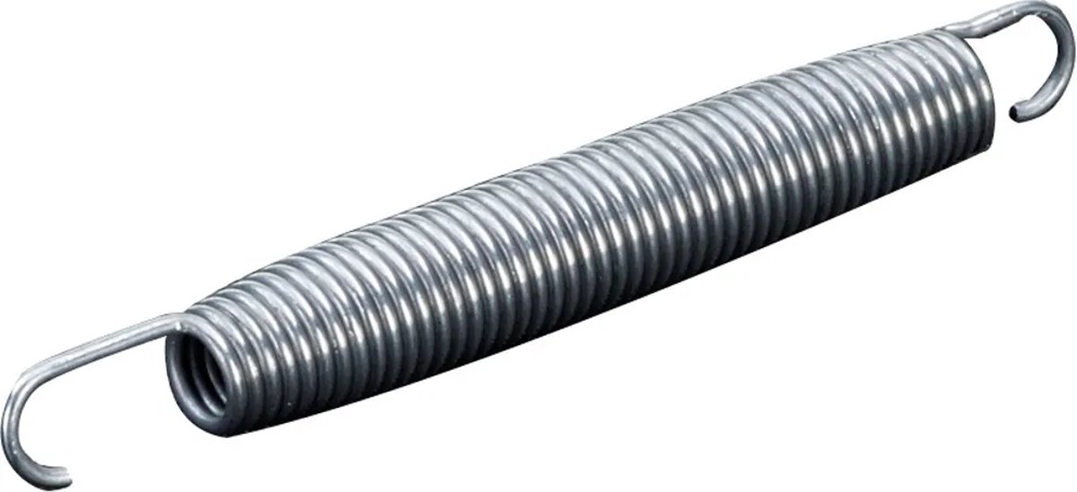 Universele Trampoline Veren - Lengte 16,5 cm - Set van 50 stuks - Hoge Kwaliteit Trampoline Veer 165 mm - Verenset van gegalvaniseerd staal – foto 5