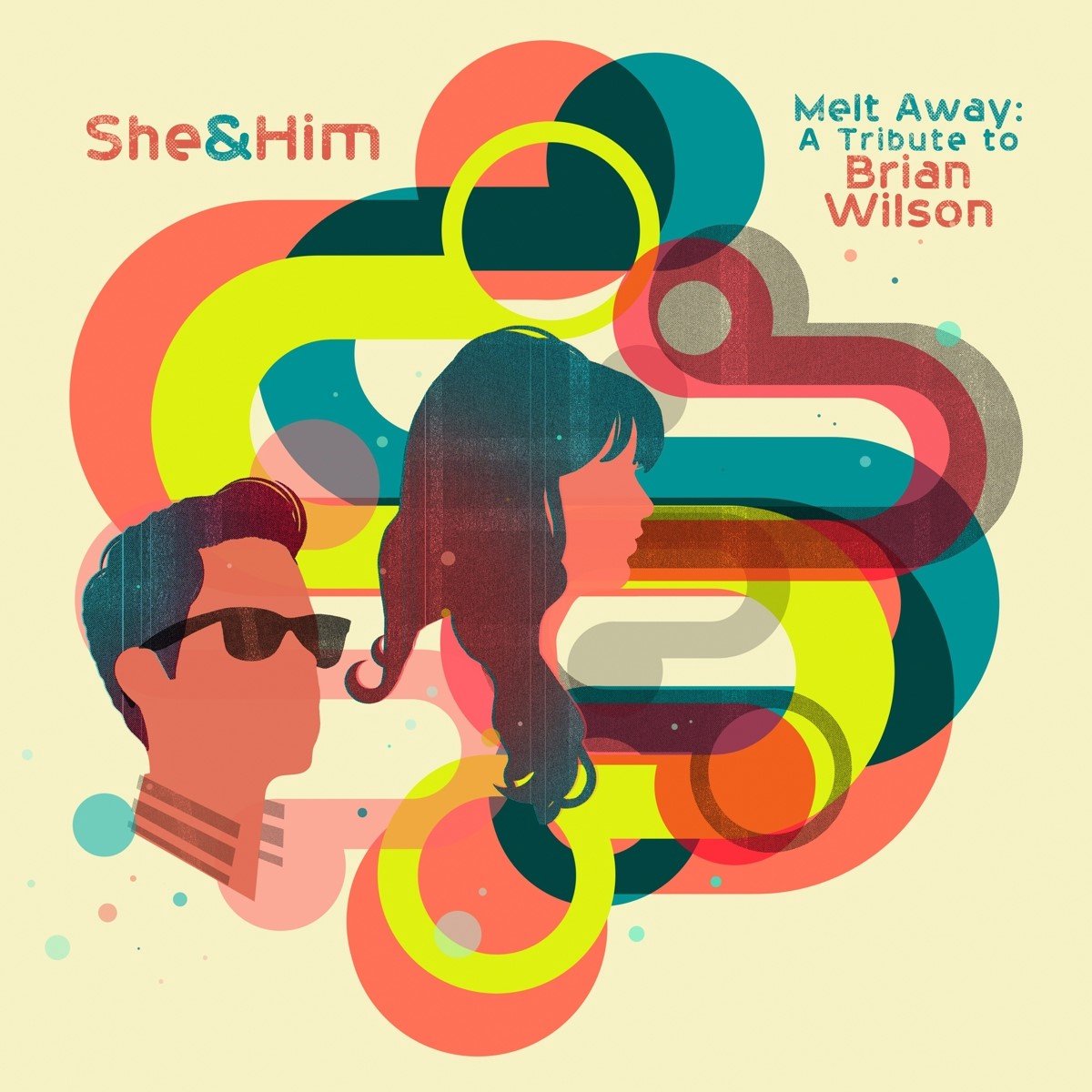 She & Him - Melt Away: A Tribute To Brian Wilson (LP) (Coloured Vinyl)