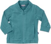 Silky Label vest met rits Maroc blue - maat 86/92 - blauw