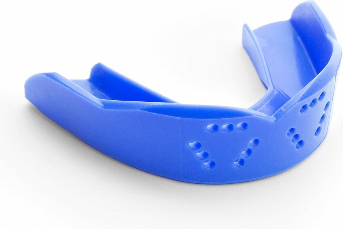 Sisu - 3D - Bitje - Mondbeschermer / Gebitsbeschermer / Mouthguard - One Size - Blauw - Extra Ademruimte & Perfecte Pasvorm