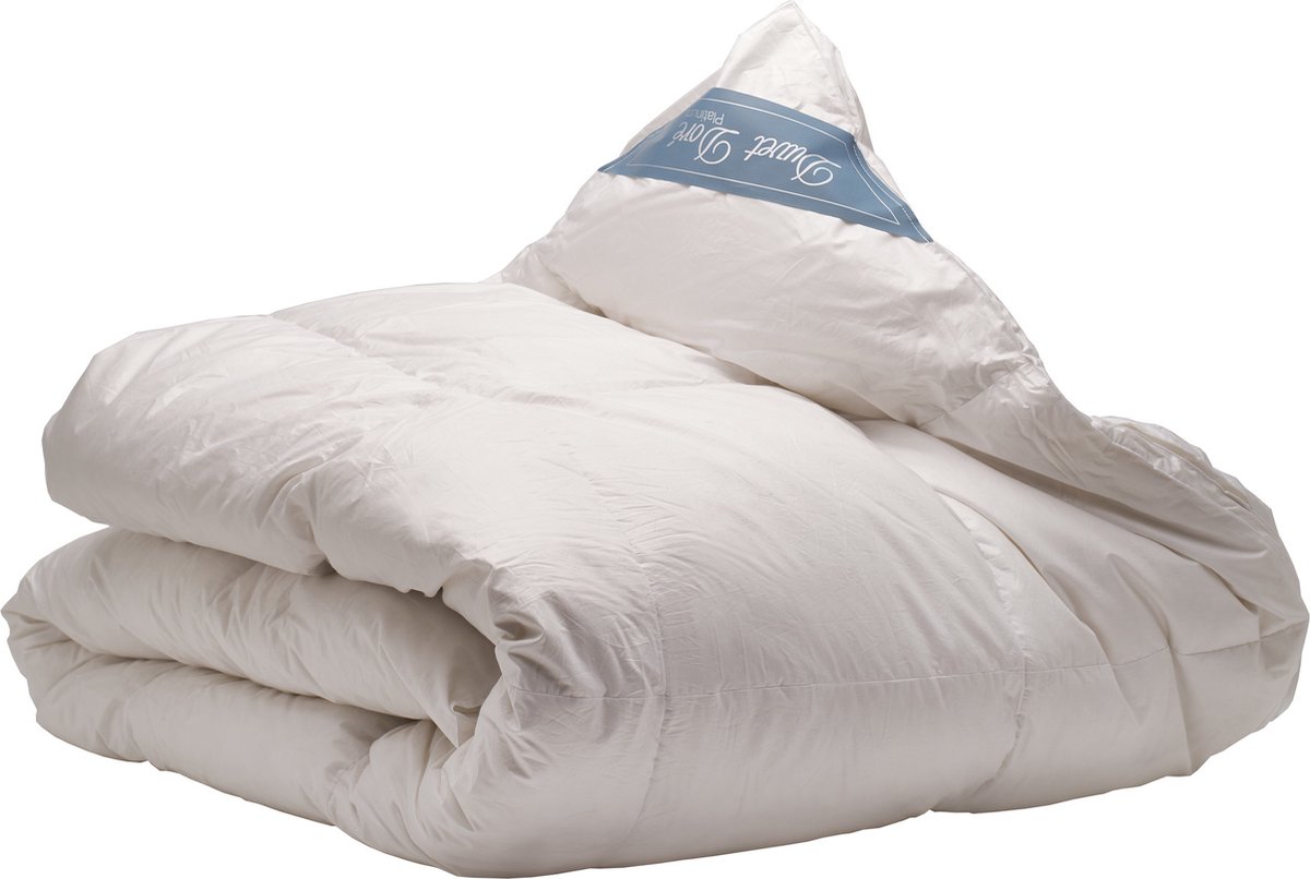 Duvet Doré - Platinum - Dons - 4-seizoenen - dekbed - Lits-jumeaux - 260x220 cm - Wit