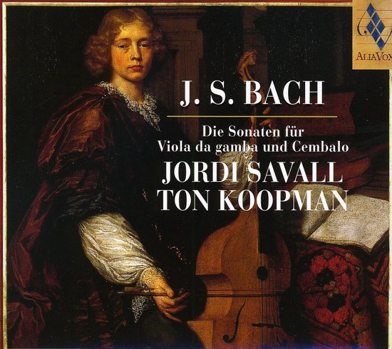 Jordi Savall & Ton Koopman - J.S. Bach: Die Sonaten Für Viola Da Gamba Und Cembalo (CD)