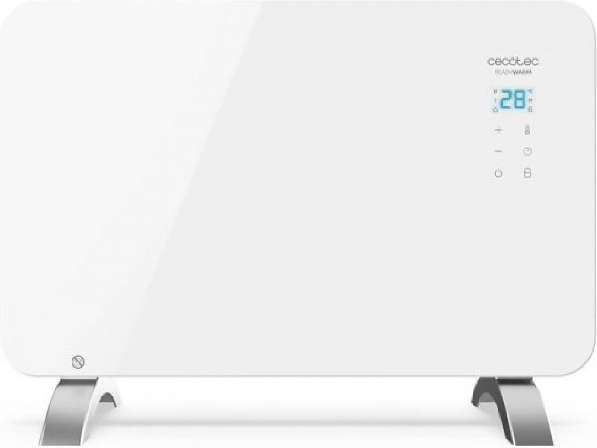 Electric Convection Heater Cecotec Ready Warm 6650 Crystal Connection 1000W WIFI White