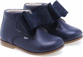 Emel Kinderlaarsjes met Klittenband - Blauw - Leder - Maat 21 - Velcro