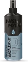 Nishman | Seasalt | Zeezout Spay | Keratine en Aloe Vera Extract | Alle Haartypes | Spray | 200 ML