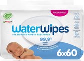 Waterwipes - Billendoekjes BIO - 5x60 stuks - Billendoekjes voor kinderen