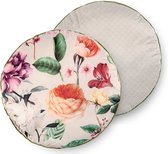 Sierkussen rond  55cm polyester Descanso no.30228 green