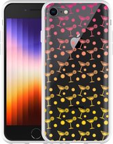 iPhone SE 2022 Hoesje Cocktails - Designed by Cazy