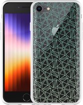 iPhone SE 2022 Hoesje Triangles - Designed by Cazy