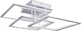 Moderne Ledlamp - Vierkante Plafondlamp - Zilveren Muurlamp - Zuinige Ledlamp - Huiskamer Plafondlamp - Eetkamer Muurlamp