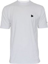 Linear sport T-shirt heren wit maat XXL